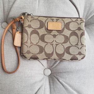 Coach wristlet